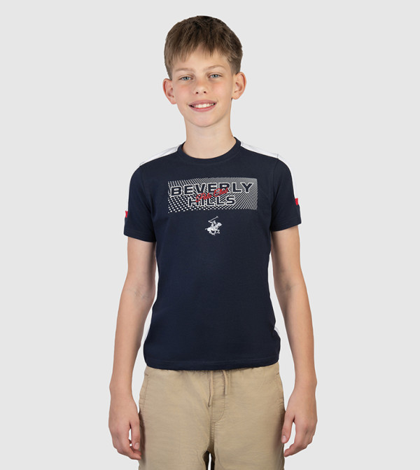 Logo Embroidered Short Sleeves T-Shirt