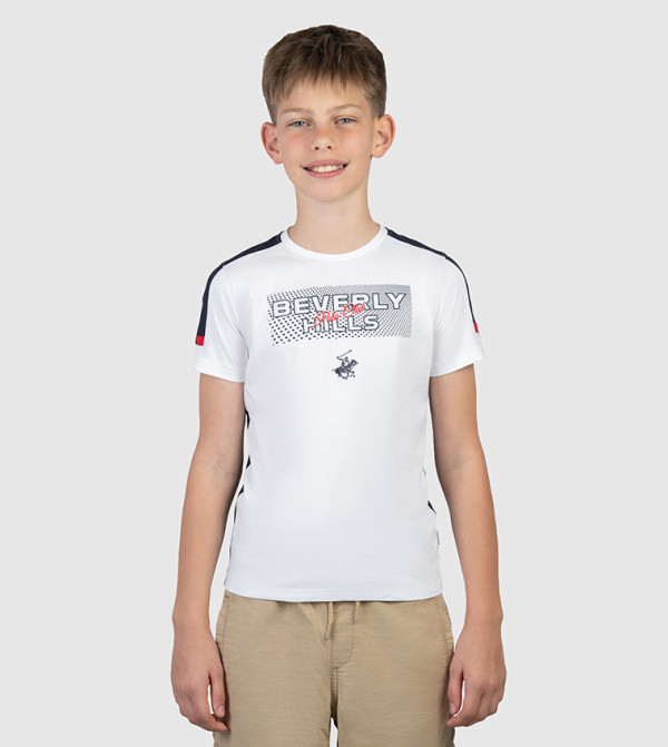 Logo Embroidered Short Sleeves T-Shirt