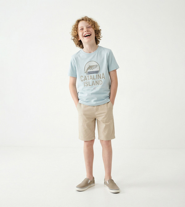 Printed Short Sleeves T-Shirt