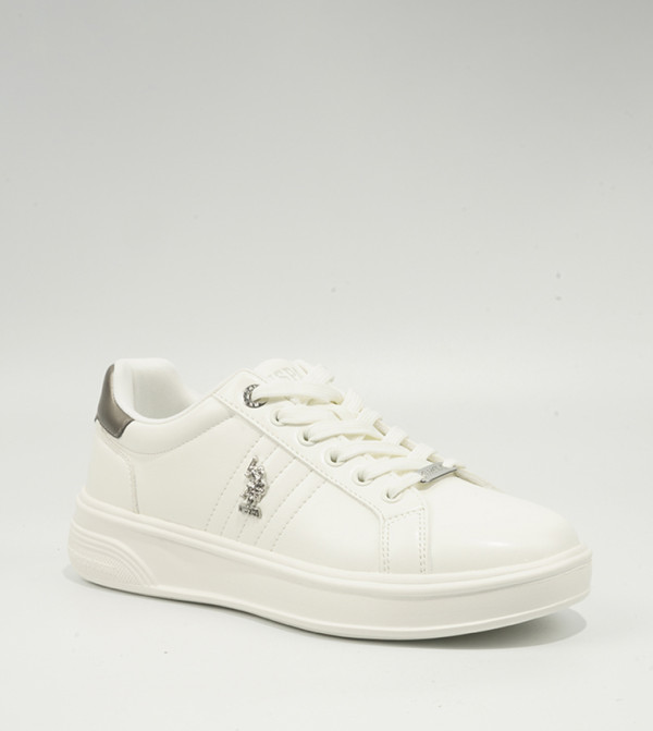 ELLIE Logo Detail Lace Up Sneakers