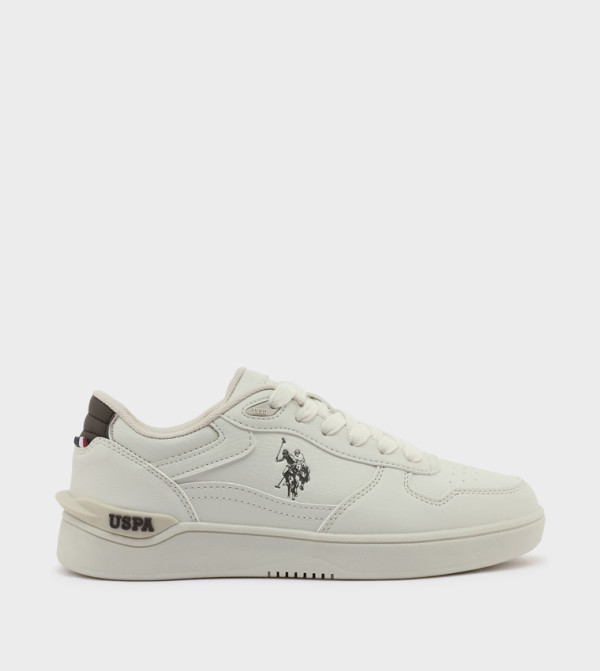 Logo Detail Low Top Sneakers