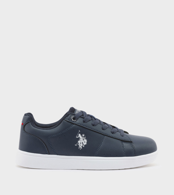 Logo Detail Low Top Sneakers