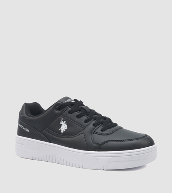 Logo Detail Low Top Sneakers