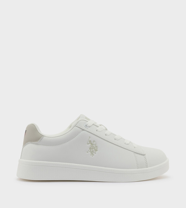 Logo Detail Low Top Sneakers