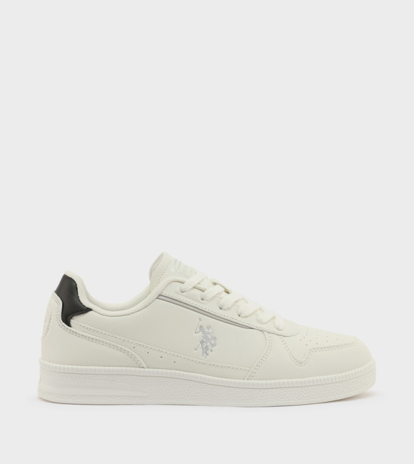 Logo Detail Low Top Sneakers