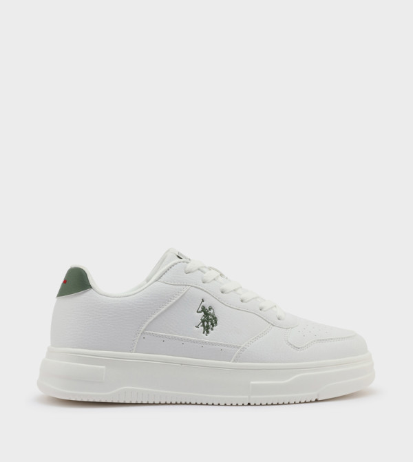 Logo Detail Low Top Sneakers