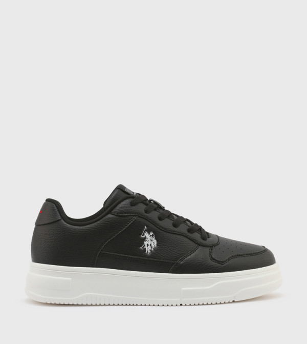 Logo Detail Low Top Sneakers