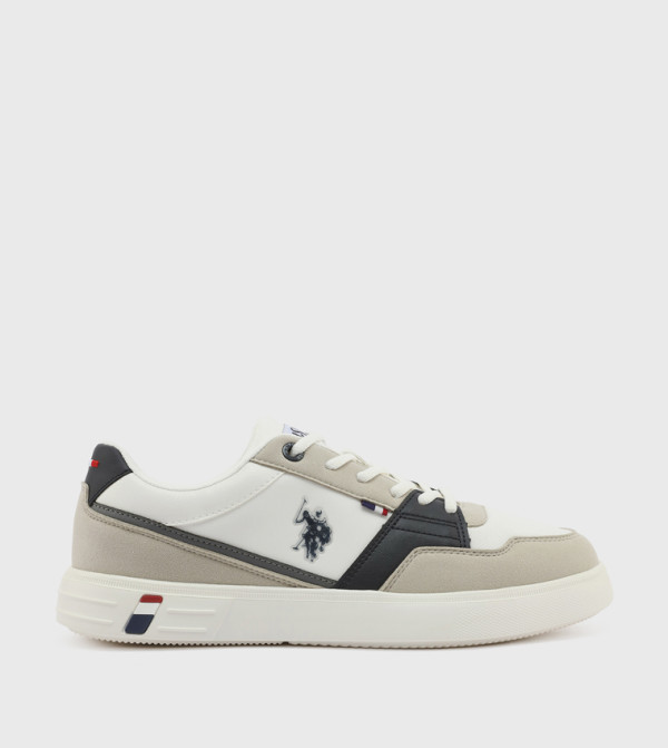 Color Block Low-Top Sneakers