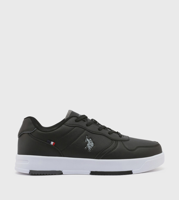 Logo Detail Low Top Sneakers