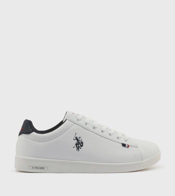 Logo Detail Low Top Sneakers