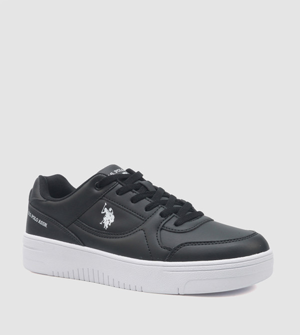 Logo Detail Low Top Sneakers
