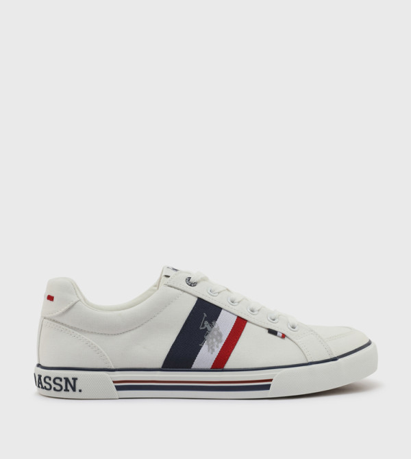 Logo Detail Low Top Sneakers