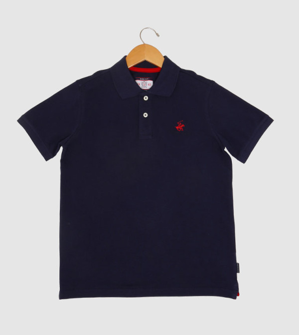 Solid Short Sleeves Polo T-Shirt