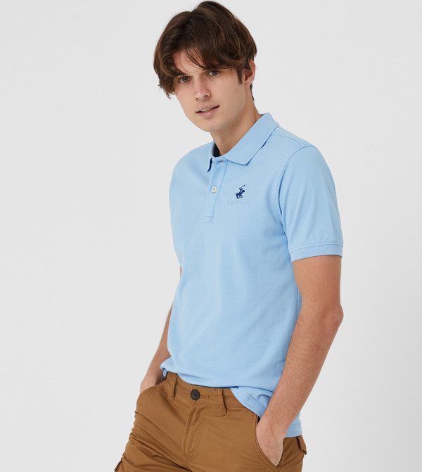 Logo Detail Polo T-Shirt