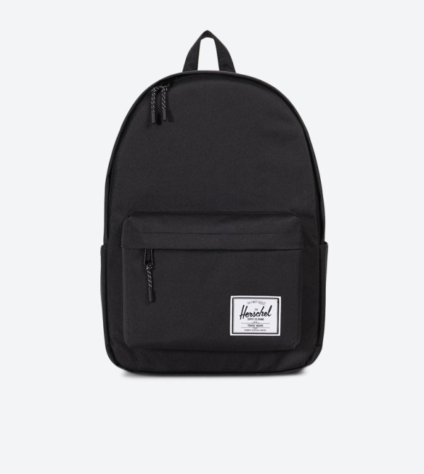 Solid Logo Detail Backpack