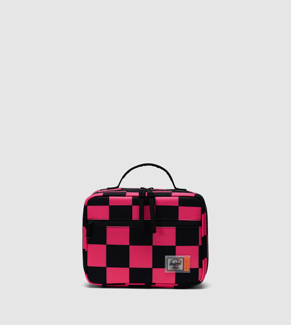 حقيبة غداء بوب كويز بتصميم مربعات 