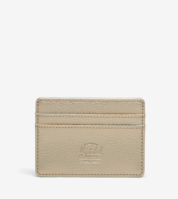 Charlie Textured Vegan Leather Cardholder