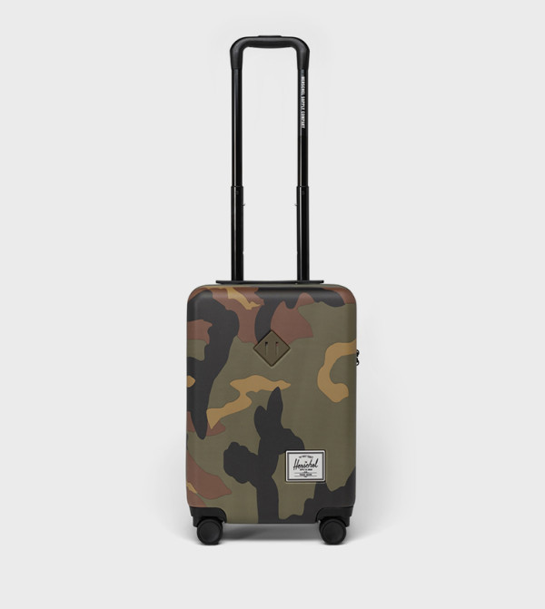 Heritage Hardshell Camo Print Large Luggage Trolley