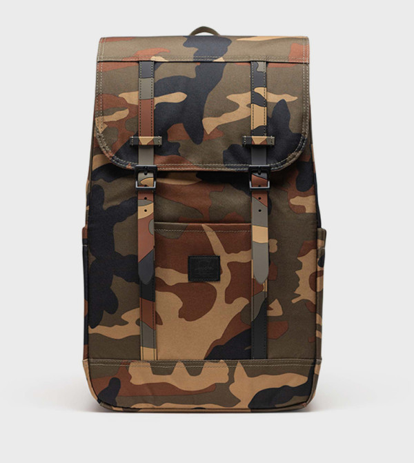 شنطة ظهر ريتريت فلاب بطبعة 