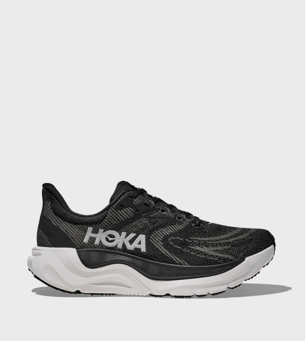 ARAHI Logo Detail Knitted Running Shoes