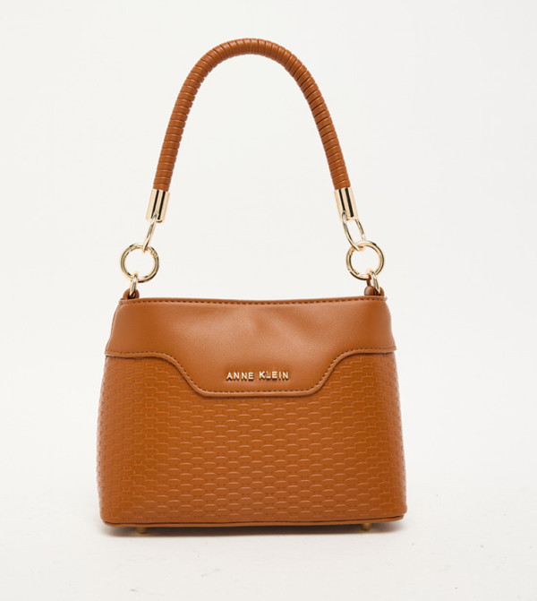 Textured PU Shoulder Bag