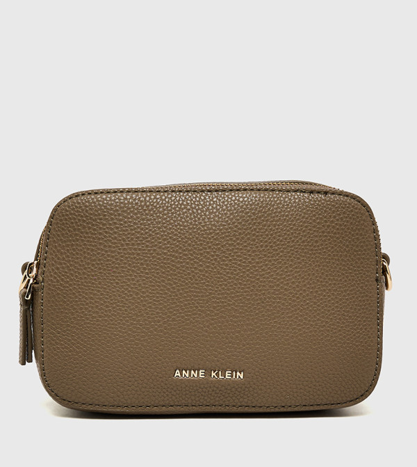 Textured Zippered Camera Bag