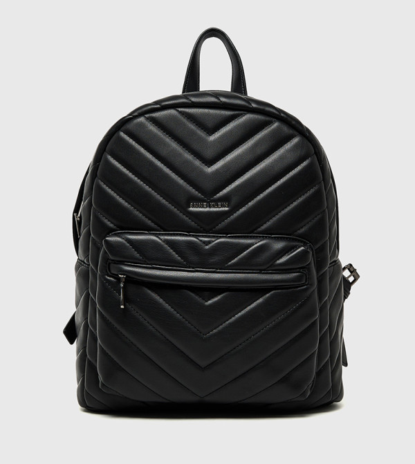 Logo Detail Quilted Backpack