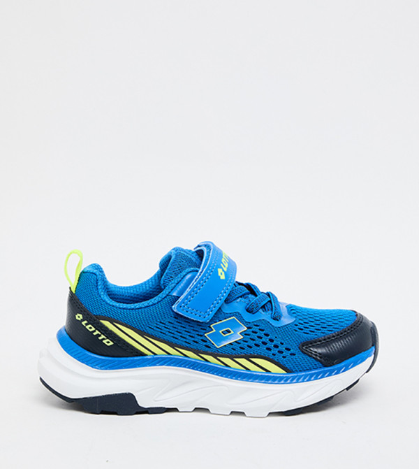 Logo Printed Velcro Closure Running Shoes