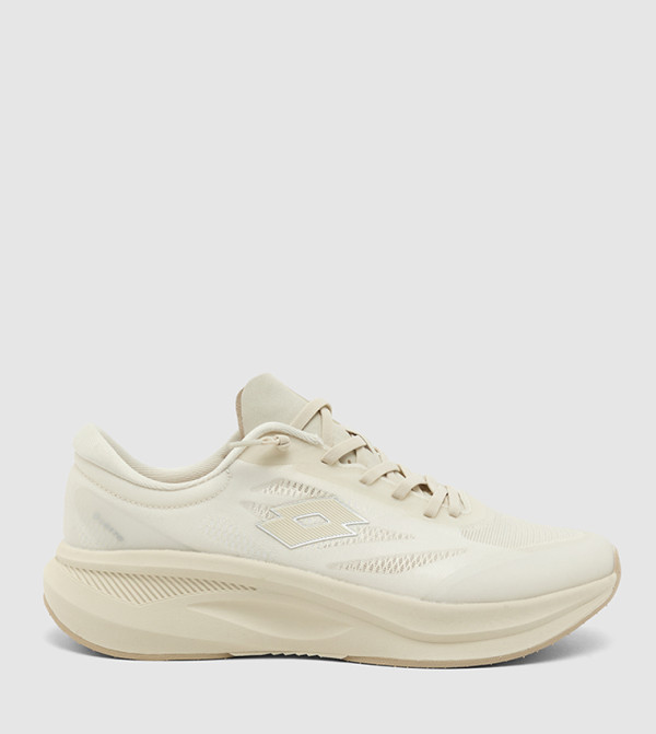 Logo Detail Round Toe Running Shoes