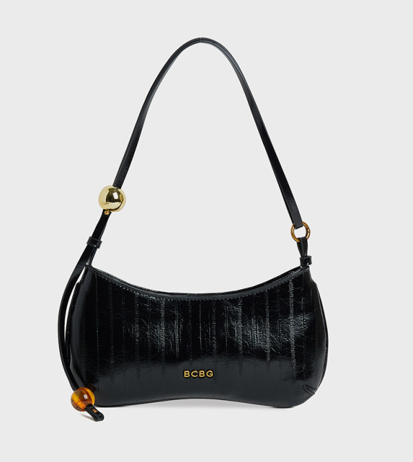 شنطة كتف مزينة بالشعار 