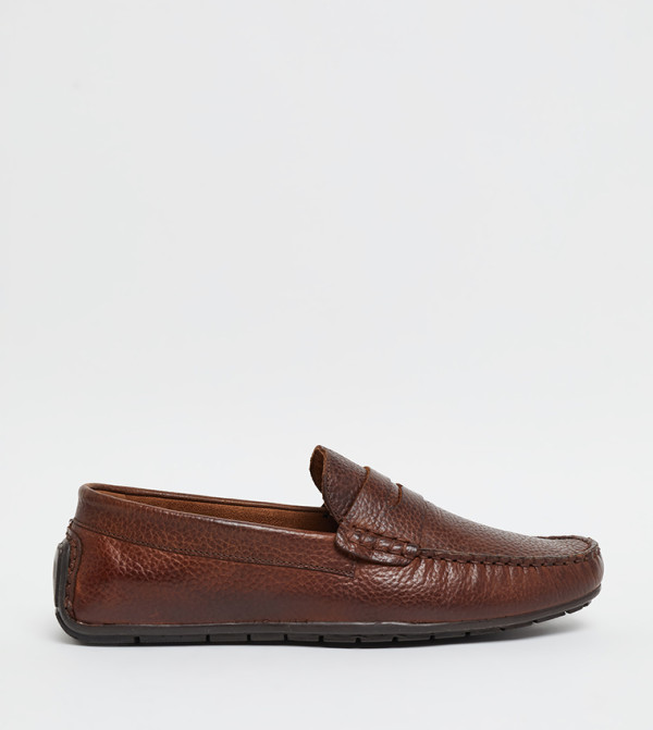 MOCPENNY Solid Moccasins