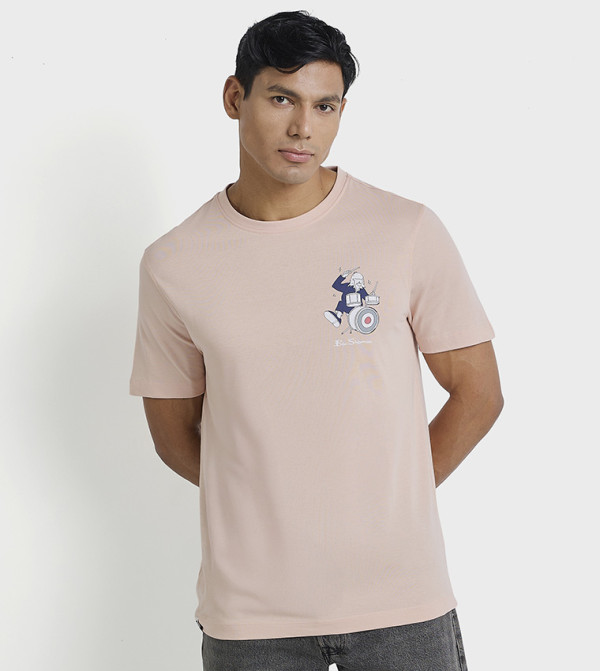 Logo Printed Crew Neck T-Shirt