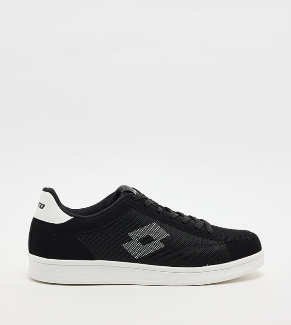 Round Toe Lace-Up Sneakers