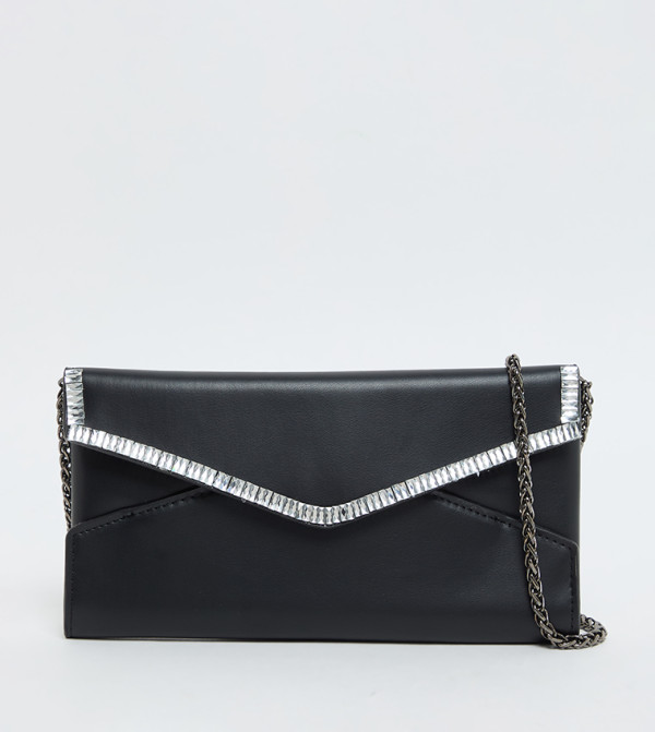 Embellished Envelope Clutch Bag