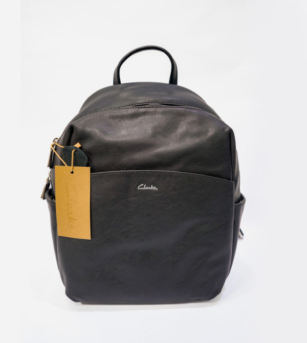 NILE Textured Front Pocket Backpack