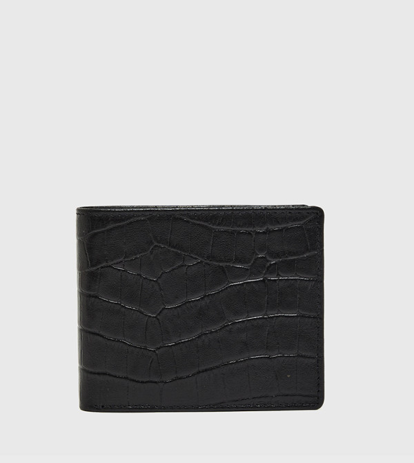 Textured Bi-Fold Wallet