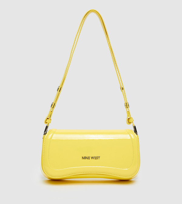 Logo Detail Flap Shoulder Bag