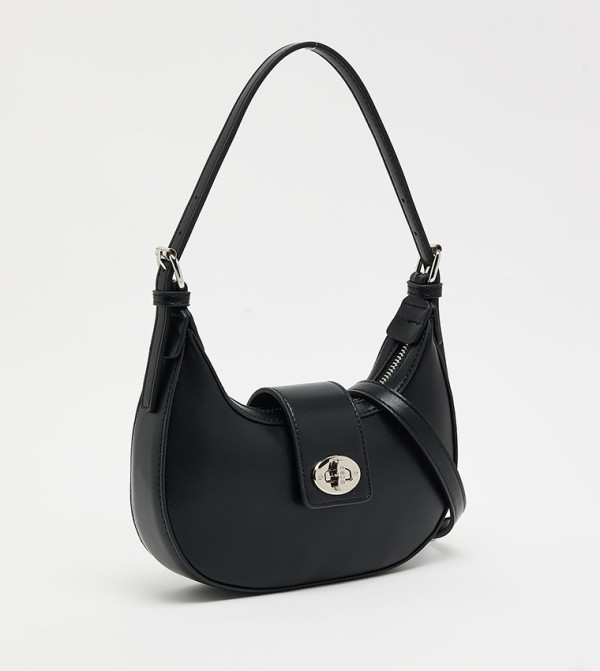 Twist Lock Shoulder Bag
