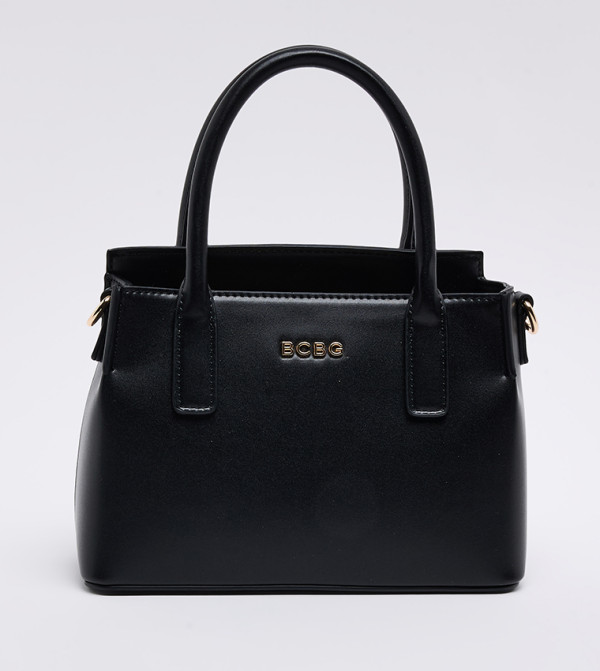Logo Detail Satchel Bag