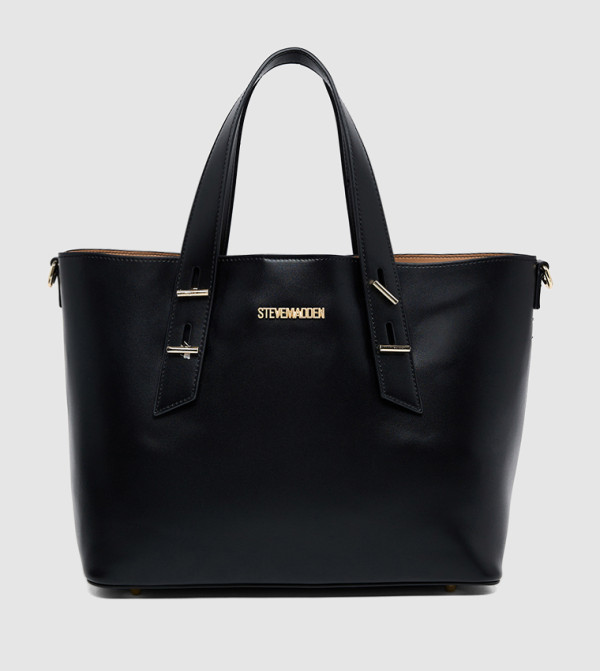 Textured Bucket Bag with Pouch