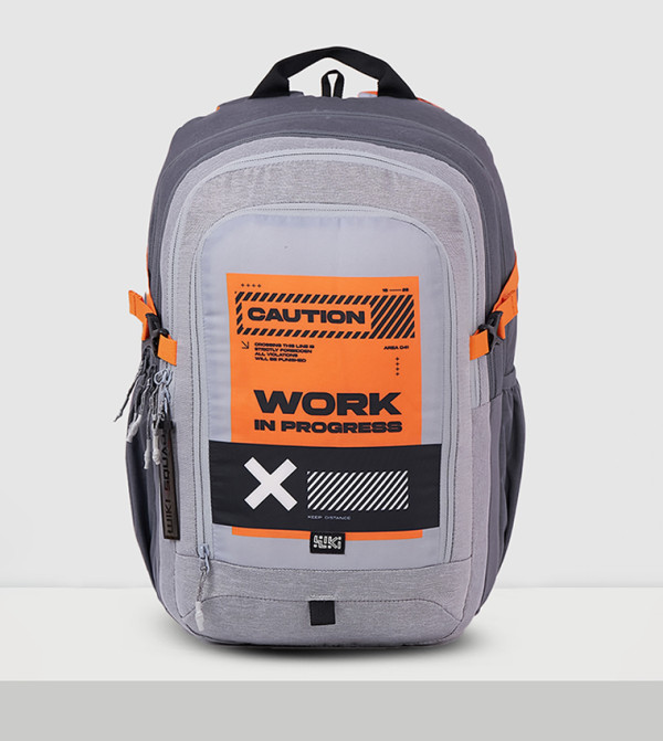 TRIBE Printed Zippered Backpack