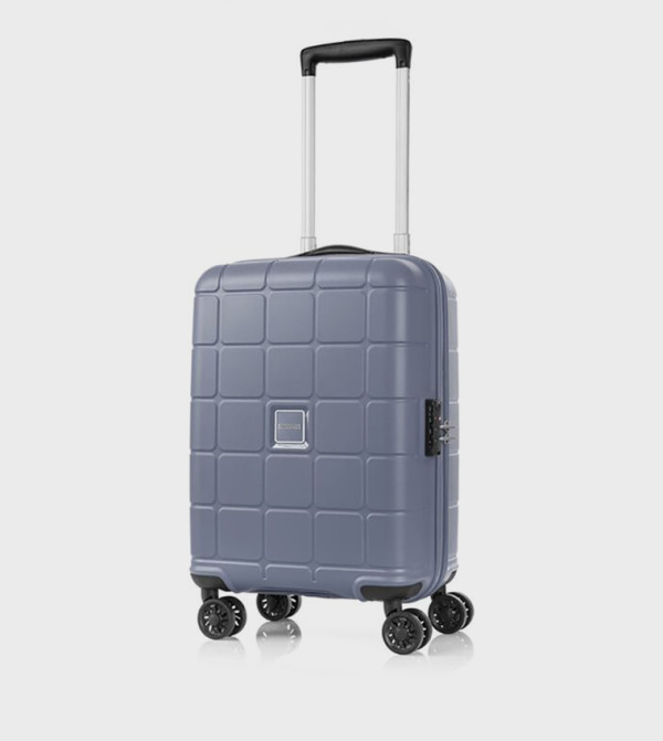 HUNDO Spinner Trolley Bag, 55cm - 3 Years Global Warranty