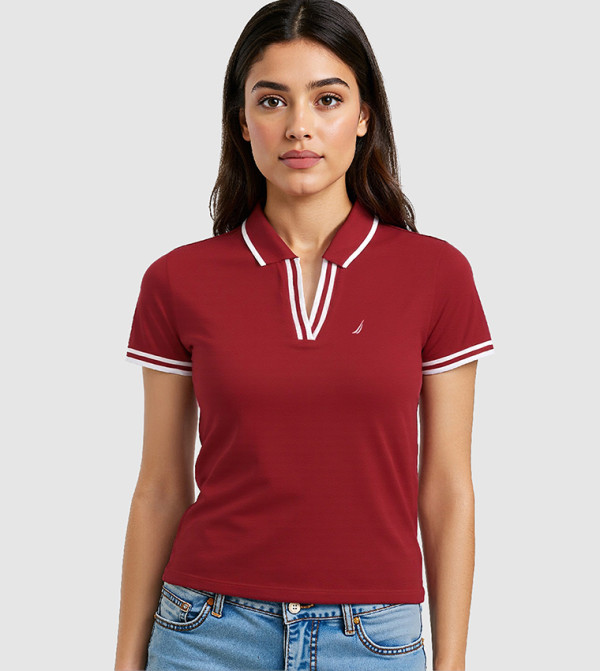Contrast Tipping Regular Fit Polo T-Shirt