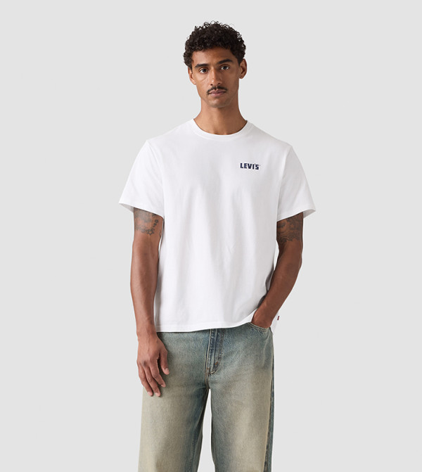 Logo Printed Relaxed Fit T-Shirt