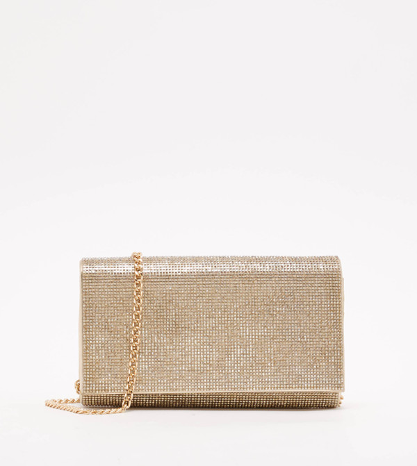 FAHARI Embellished Clutch Bag