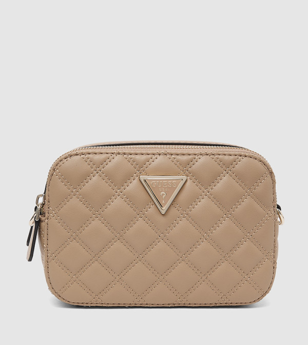Quilted Zippered Camera Bag