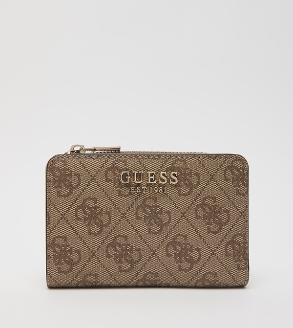 LAUREL II Logo Patterned Medium Wallet