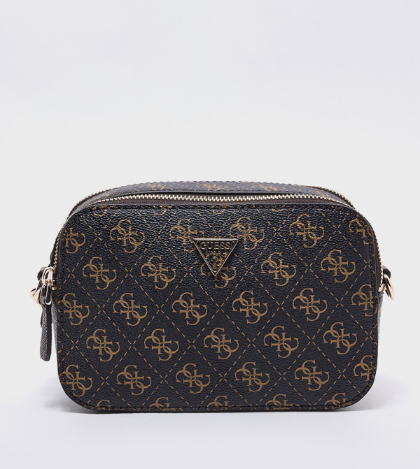 NOELLE II Logo Patterned Camera Bag