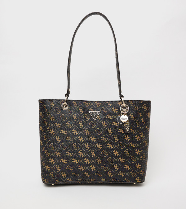 NOELLE II Logo Patterned Tote Bag