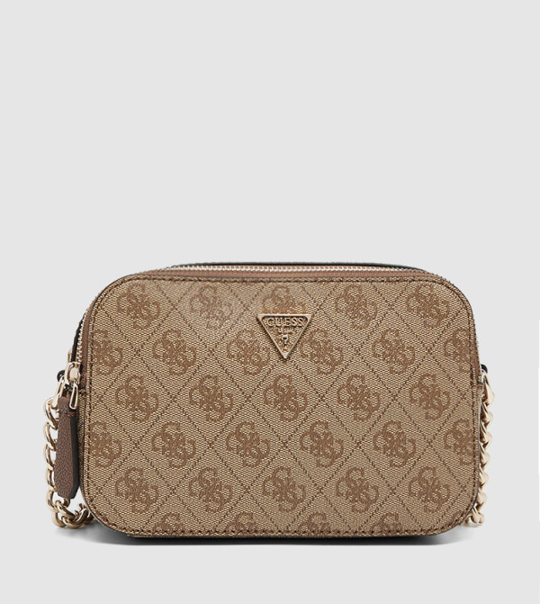 NOELLE II Monogram Patterned Crossbody Bag